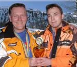 Präsi & Markus, Gewinner Skirennen Ski- & Après-Ski-Party am Feldberg 2003